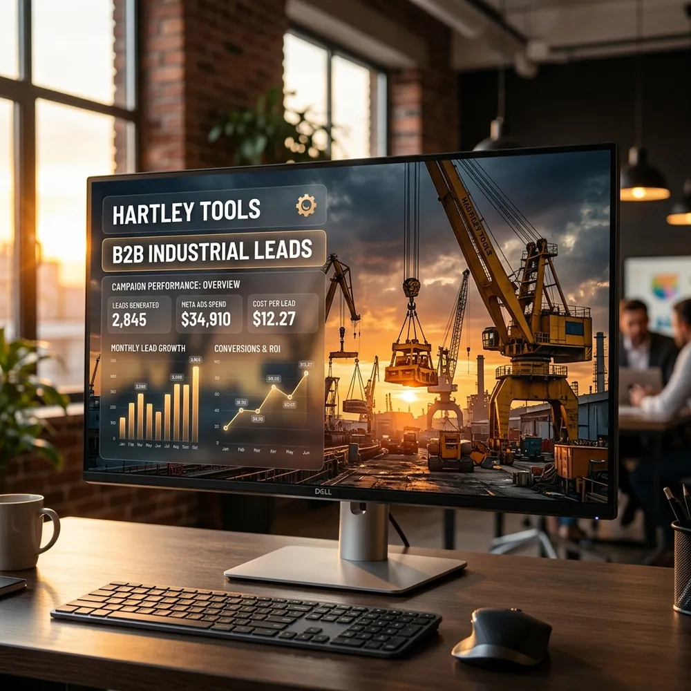 Hartley case study: An authority funnel for industrial buyers.